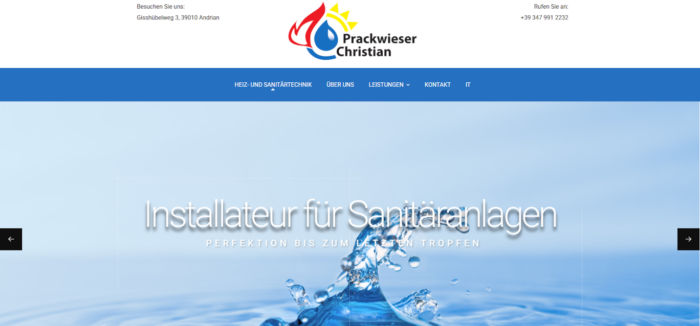 Installateur Südtirol Heizung-Sanitär, Wärmepumpen, Wohnraumlüftung